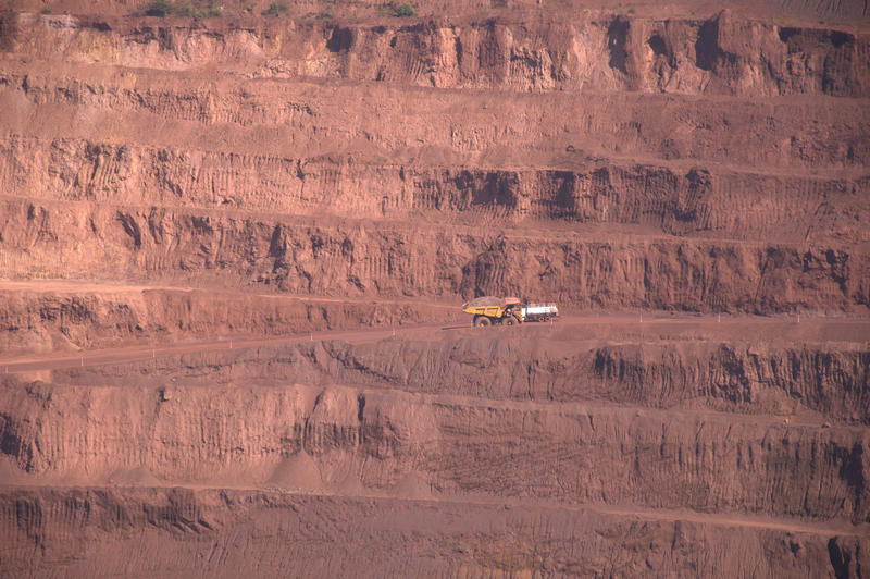 Área de mineração na Floresta Nacional de Carajás | Imagem: Marcelo Salazar/ISA