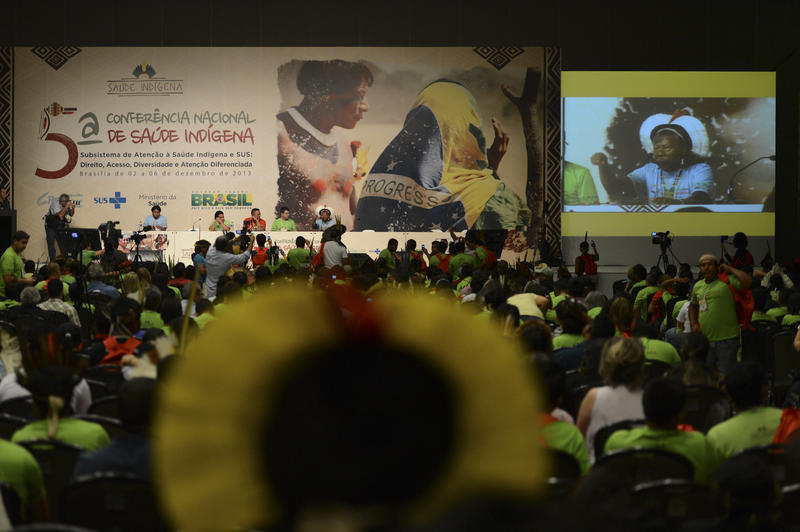 Abertura da 5ª Conferência Nacional de Saúde Indígena | Imagem: EBC